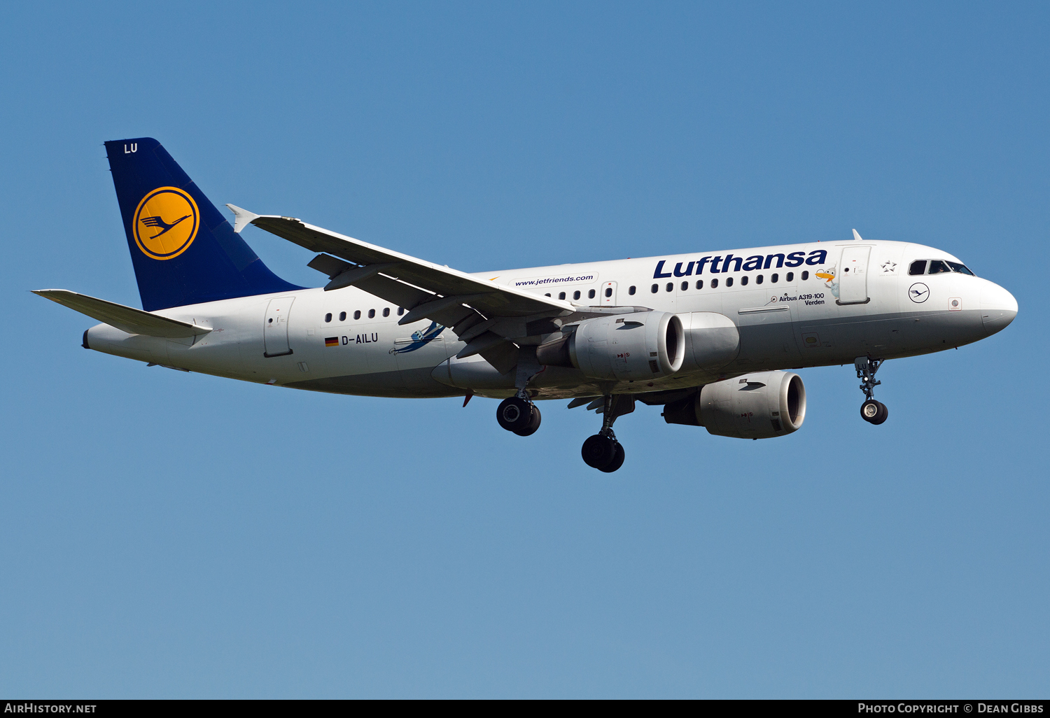 Aircraft Photo of D-AILU | Airbus A319-114 | Lufthansa | AirHistory.net #61585