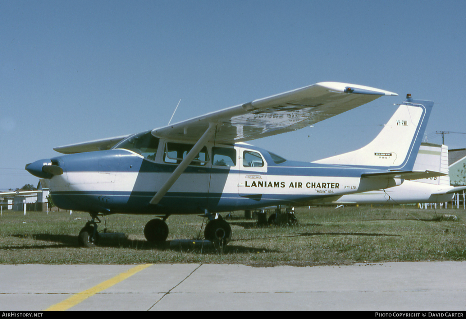 Aircraft Photo of VH-RWL | Cessna 210-5 | Lanhams Air Charter | AirHistory.net #61594