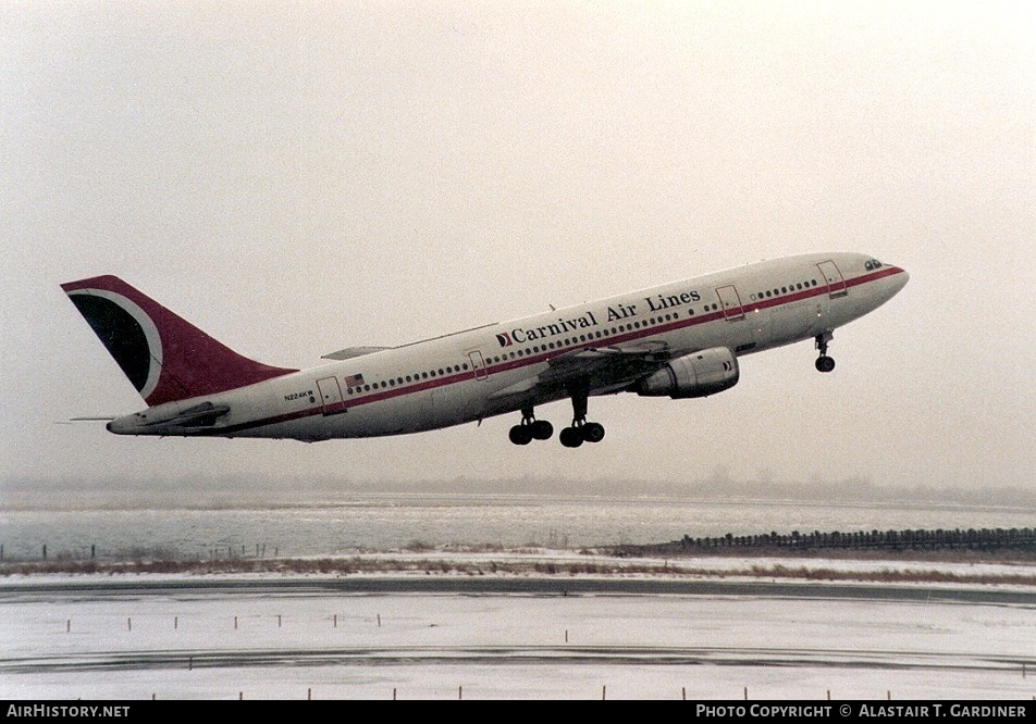 Aircraft Photo of N224KW | Airbus A300B4-203 | Carnival Air Lines | AirHistory.net #61596