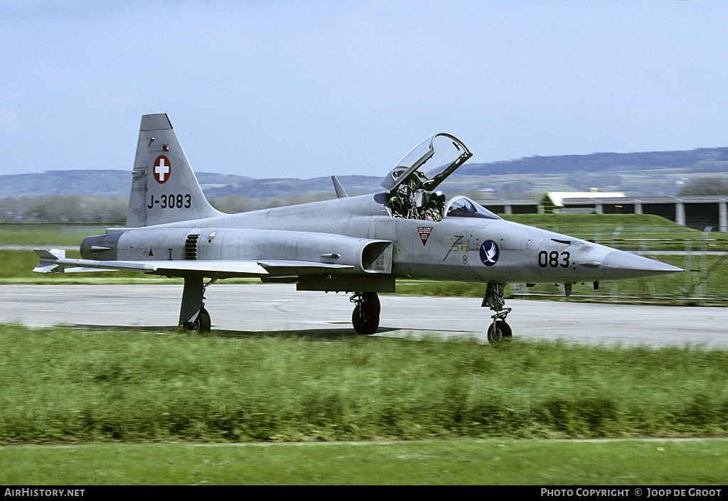 Aircraft Photo of J-3083 | Northrop F-5E Tiger II | Switzerland - Air Force | AirHistory.net #61624