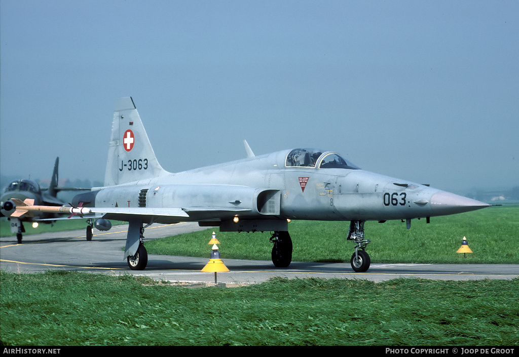 Aircraft Photo of J-3063 | Northrop F-5E Tiger II | Switzerland - Air Force | AirHistory.net #61630