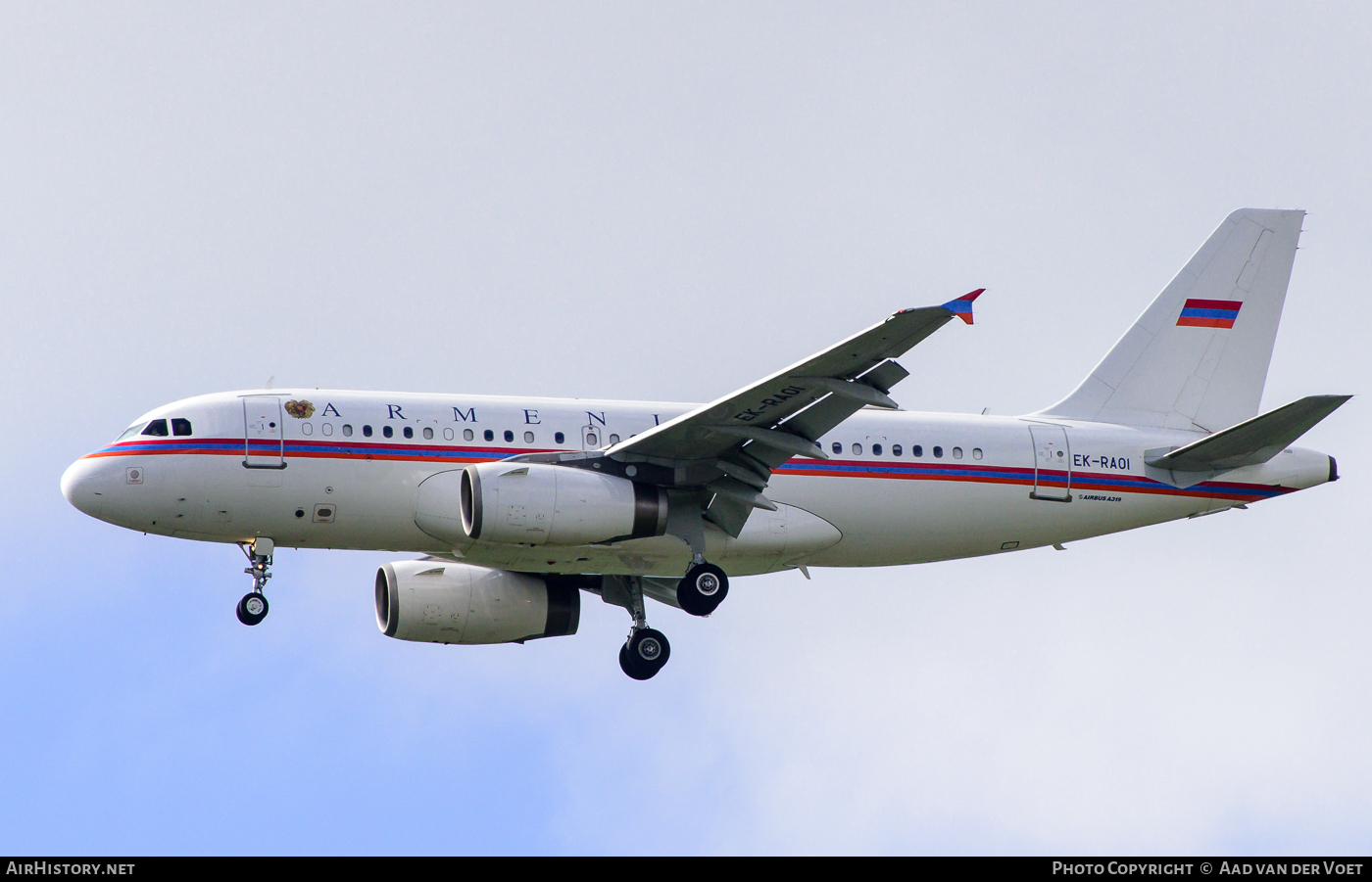 Aircraft Photo of EK-RA01 | Airbus ACJ319 (A319-132/CJ) | Armenia Government | AirHistory.net #61646
