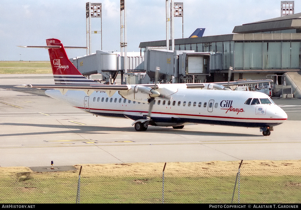 Aircraft Photo of G-BWDB | ATR ATR-72-202 | Gill Airways | AirHistory.net #61665