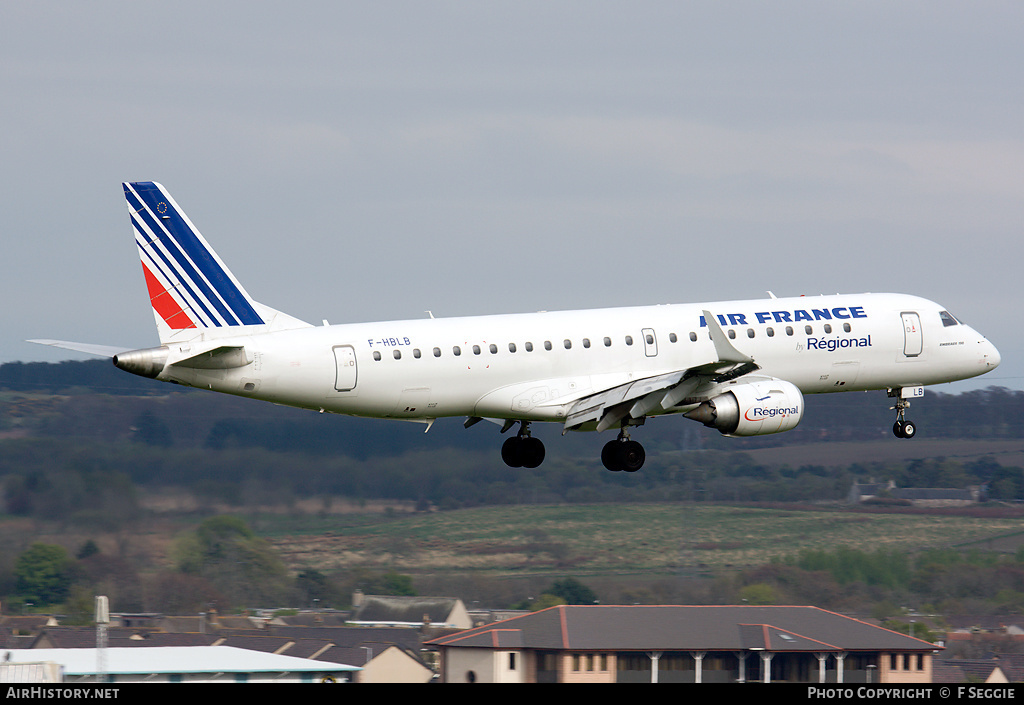 Aircraft Photo of F-HBLB | Embraer 190LR (ERJ-190-100LR) | Air France | AirHistory.net #61668