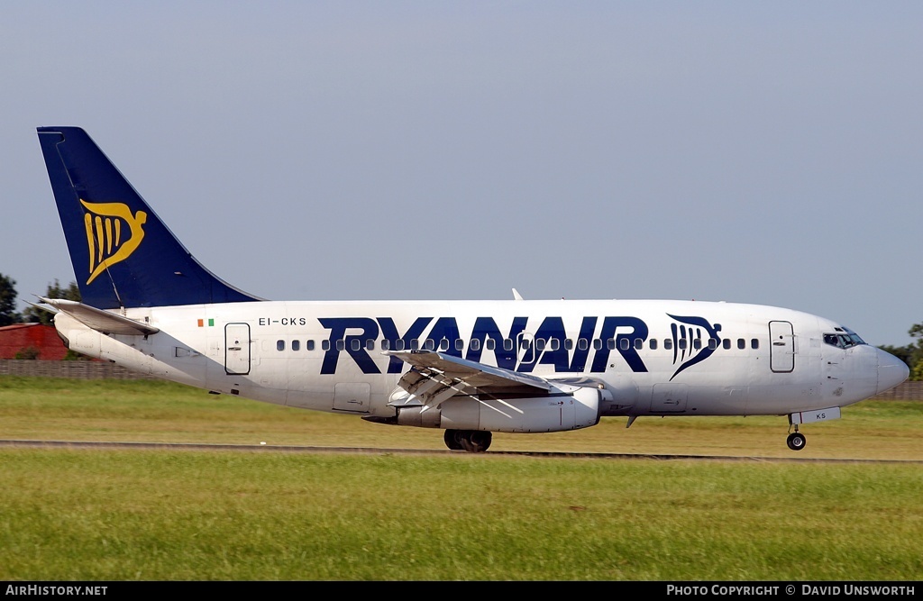 Aircraft Photo of EI-CKS | Boeing 737-2T5/Adv | Ryanair | AirHistory.net #61672