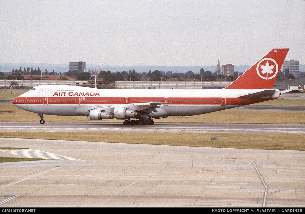 Aircraft Photo of C-GAGA | Boeing 747-233BM | Air Canada | AirHistory.net #61680
