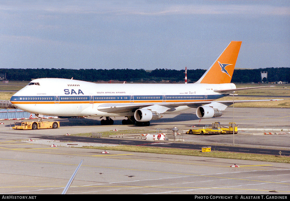 Aircraft Photo of ZS-SAP | Boeing 747-244B | South African Airways - Suid-Afrikaanse Lugdiens | AirHistory.net #61687
