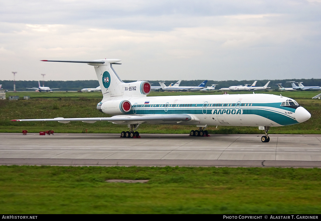 Aircraft Photo of RA-85782 | Tupolev Tu-154M | Alrosa Air Enterprise | AirHistory.net #61704