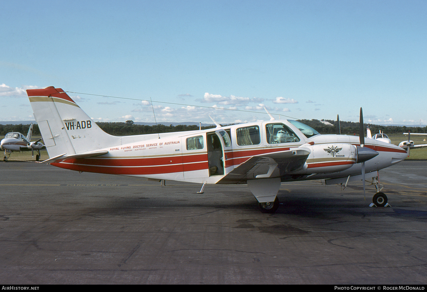 Aircraft Photo of VH-ADB | Beech 58 Baron | Royal Flying Doctor Service - RFDS | AirHistory.net #61709