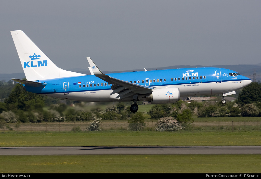 Aircraft Photo of PH-BGF | Boeing 737-7K2 | KLM - Royal Dutch Airlines | AirHistory.net #61720