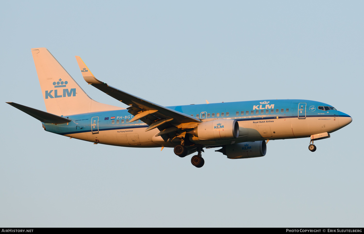 Aircraft Photo of PH-BGT | Boeing 737-7K2 | KLM - Royal Dutch Airlines | AirHistory.net #61726