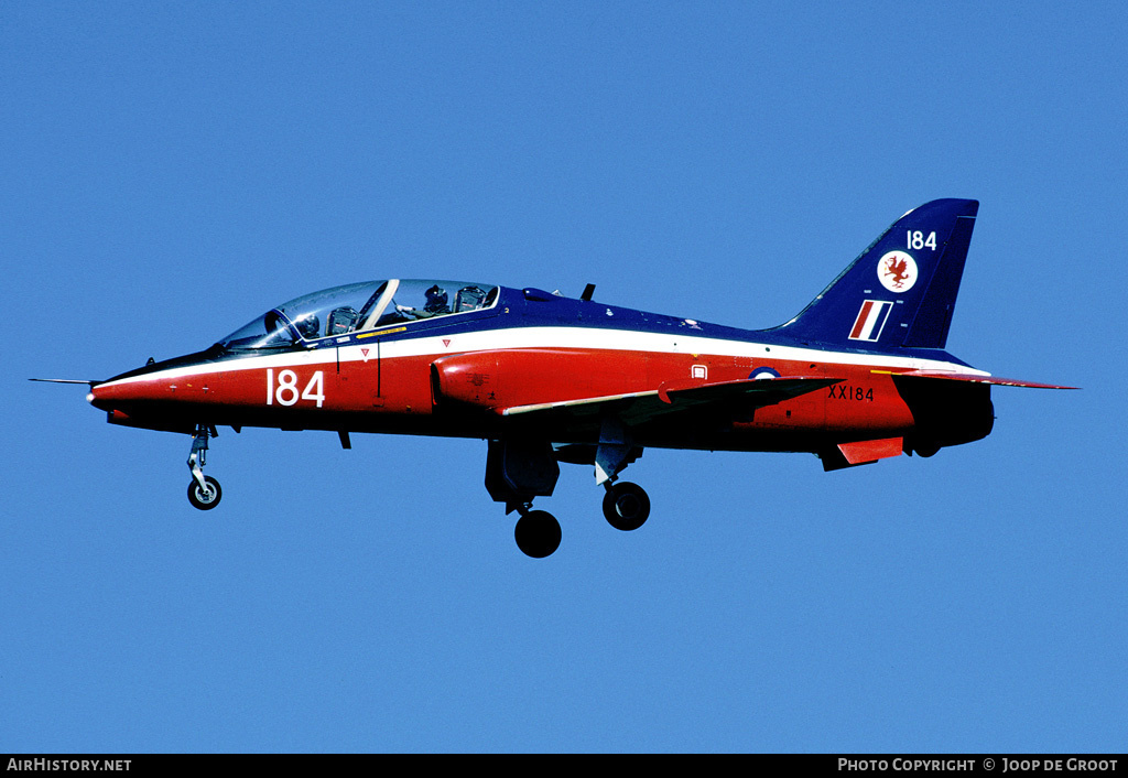 Aircraft Photo of XX184 | British Aerospace Hawk T1 | UK - Air Force | AirHistory.net #61740