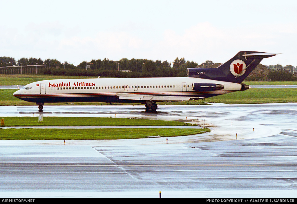 Aircraft Photo of TC-AFT | Boeing 727-230/Adv | Istanbul Airlines | AirHistory.net #61744