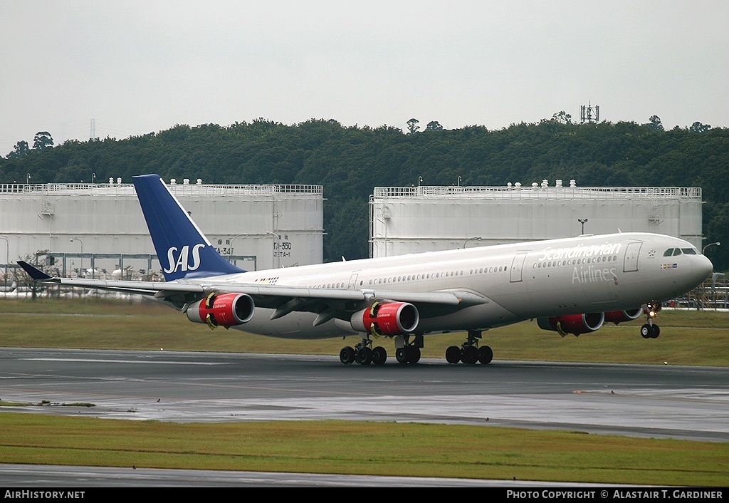 Aircraft Photo of OY-KBI | Airbus A340-313 | Scandinavian Airlines - SAS | AirHistory.net #61757