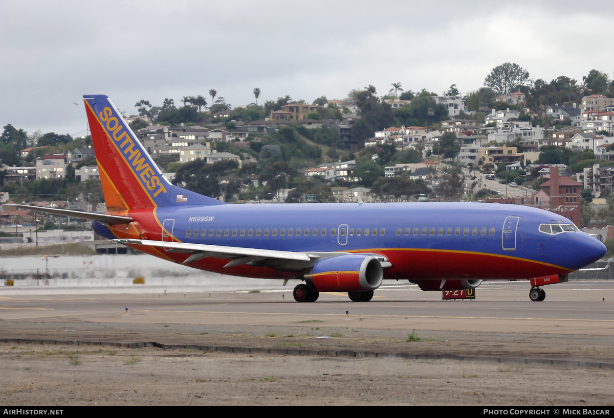 Aircraft Photo of N699SW | Boeing 737-3Y0 | Southwest Airlines | AirHistory.net #61758