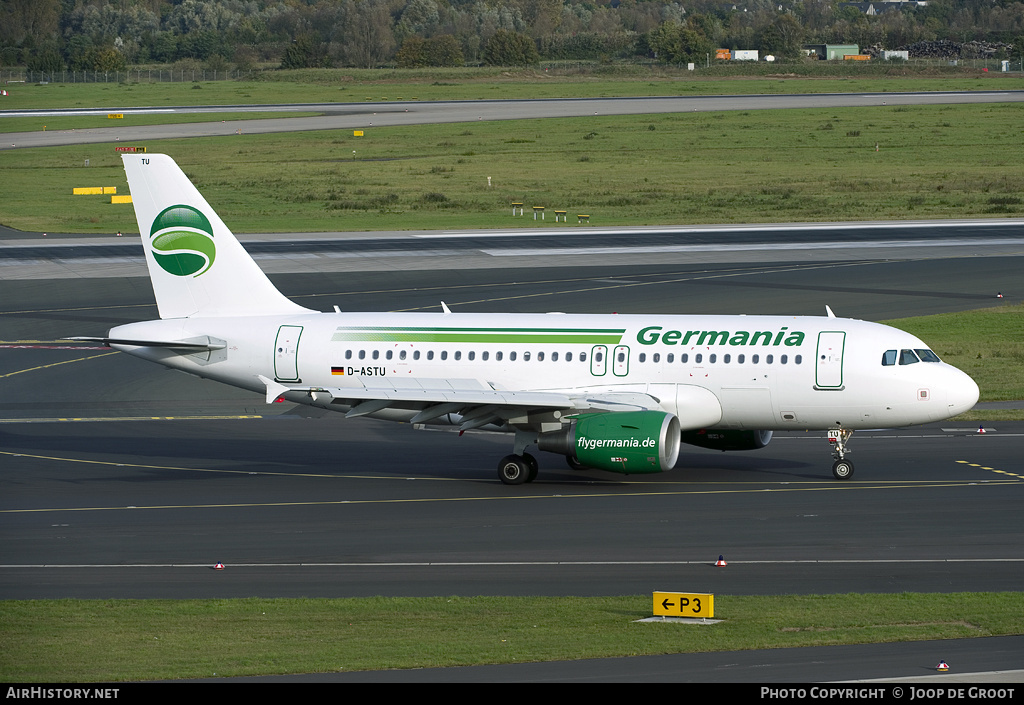 Aircraft Photo of D-ASTU | Airbus A319-112 | Germania | AirHistory.net #61769