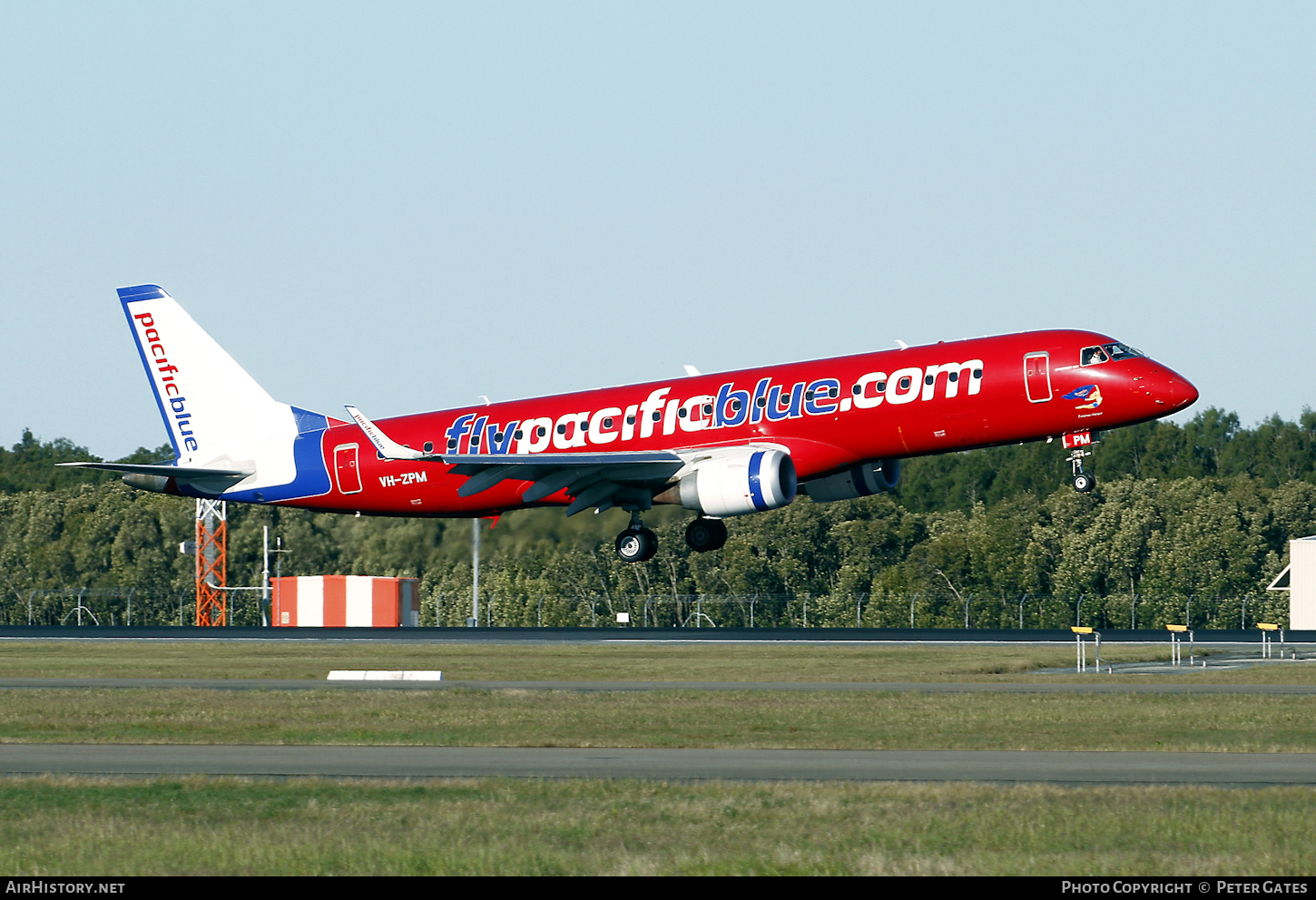 Aircraft Photo of VH-ZPM | Embraer 190AR (ERJ-190-100IGW) | Pacific Blue Airlines | AirHistory.net #61776