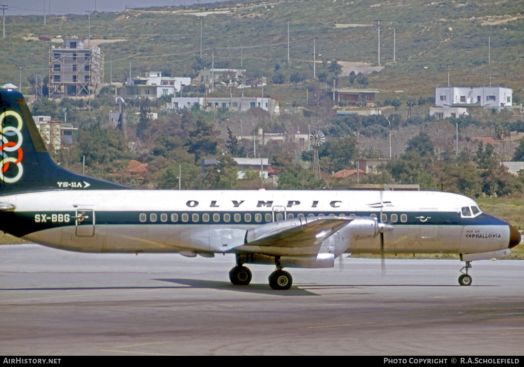 Aircraft Photo of SX-BBG | NAMC YS-11A | Olympic | AirHistory.net #61795