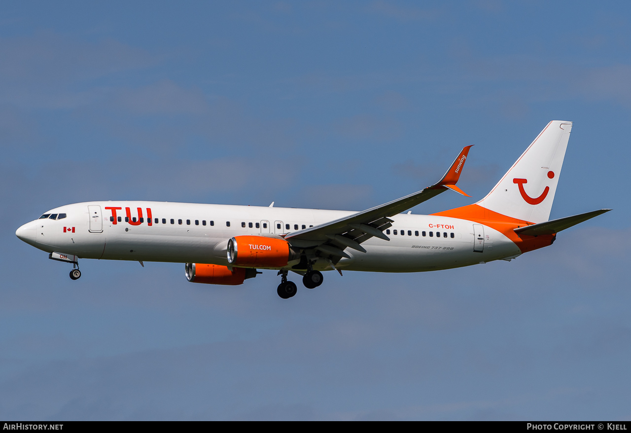 Aircraft Photo of C-FTOH | Boeing 737-8HX | TUI | AirHistory.net #61800