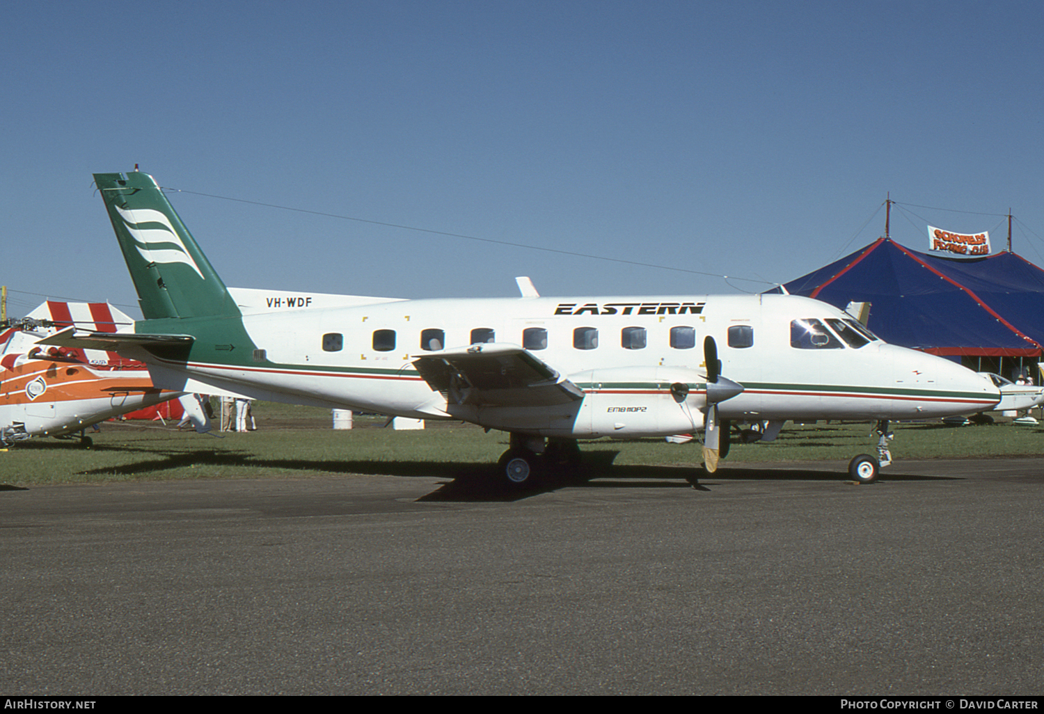 Aircraft Photo of VH-WDF | Embraer EMB-110P2 Bandeirante | Eastern Australia Airlines | AirHistory.net #61801
