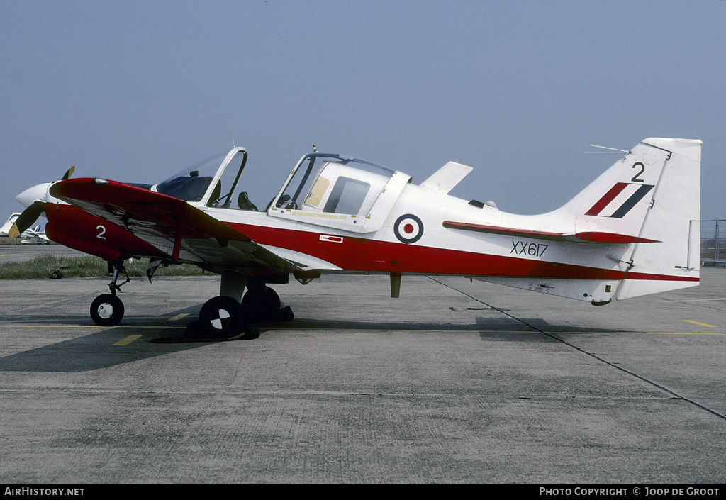 Aircraft Photo of XX617 | Scottish Aviation Bulldog T1 | UK - Air Force | AirHistory.net #61826