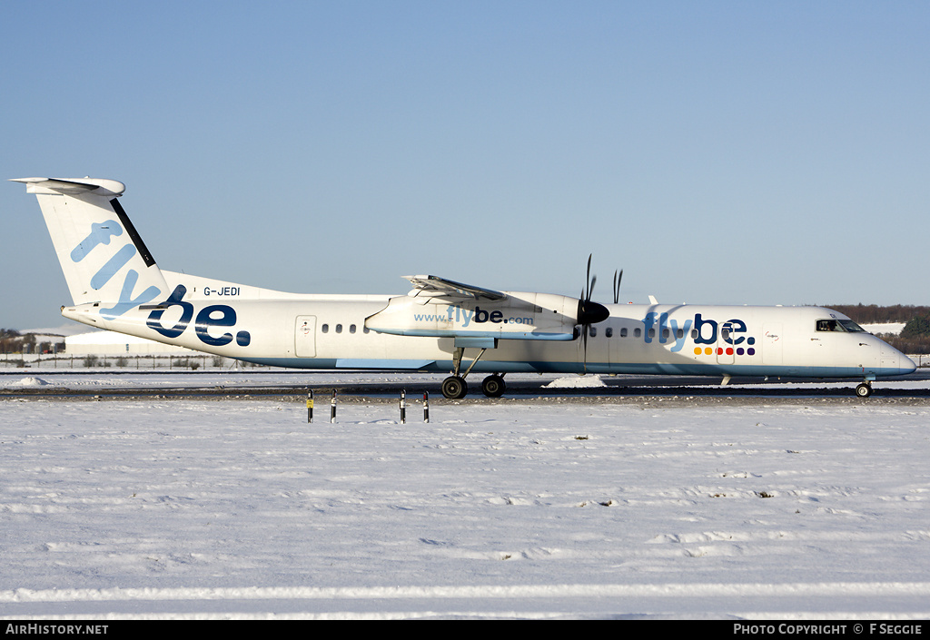 Aircraft Photo of G-JEDI | Bombardier DHC-8-402 Dash 8 | Flybe | AirHistory.net #61833