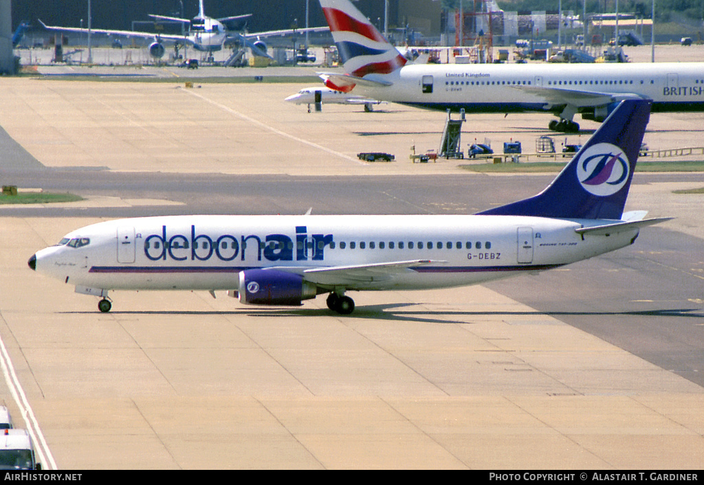 Aircraft Photo of G-DEBZ | Boeing 737-3S3 | Debonair Airways | AirHistory.net #61836