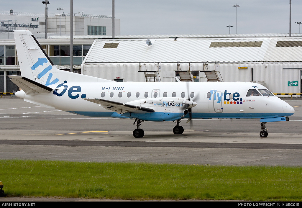 Aircraft Photo of G-LGNG | Saab 340B | Flybe | AirHistory.net #61849