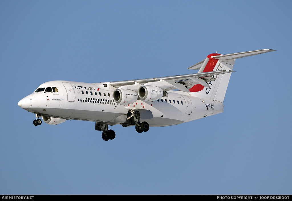 Aircraft Photo of EI-RJC | British Aerospace Avro 146-RJ85 | CityJet | AirHistory.net #61857