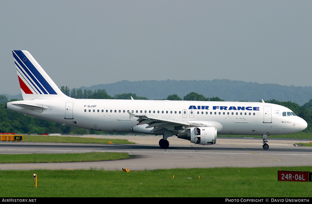 Aircraft Photo of F-GJVF | Airbus A320-211 | Air France | AirHistory.net #61860