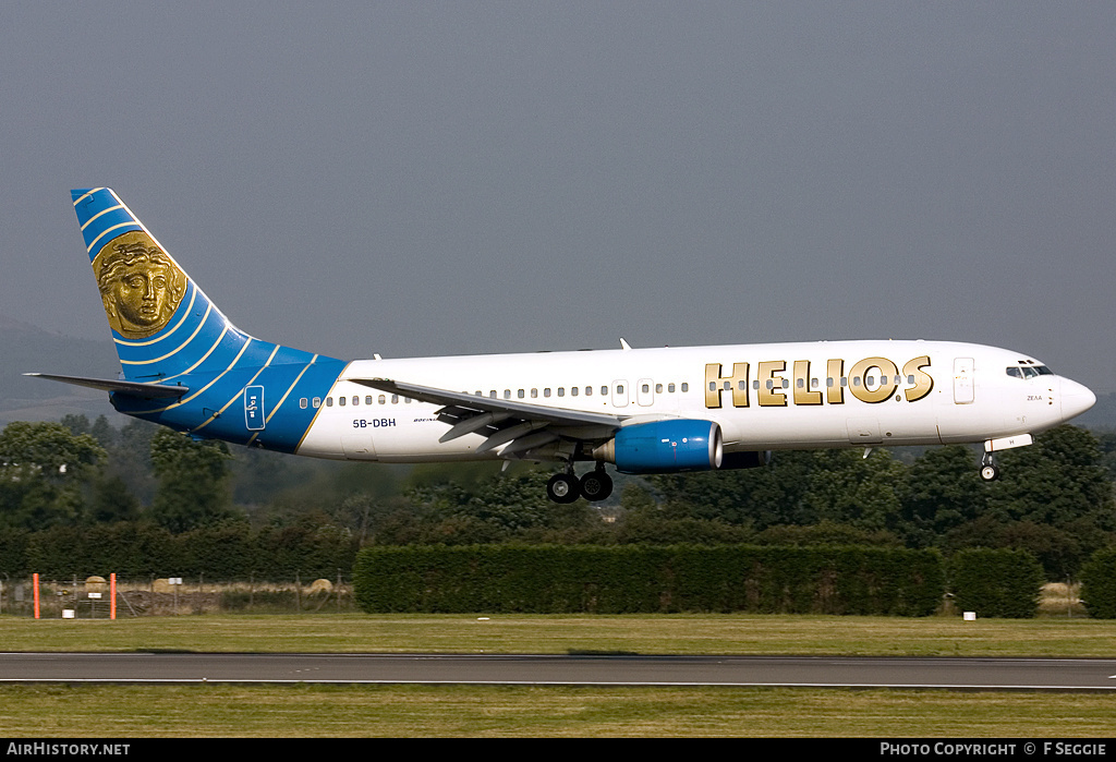 Aircraft Photo of 5B-DBH | Boeing 737-86N | Helios Airways | AirHistory.net #61862