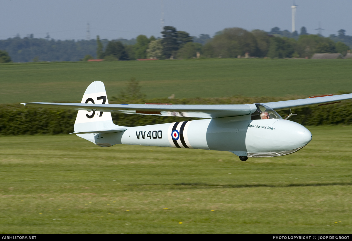 Aircraft Photo of BGA1697 / VV400 | Elliotts Olympia EoN 1 | Empire Test Pilots School - ETPS | AirHistory.net #61876