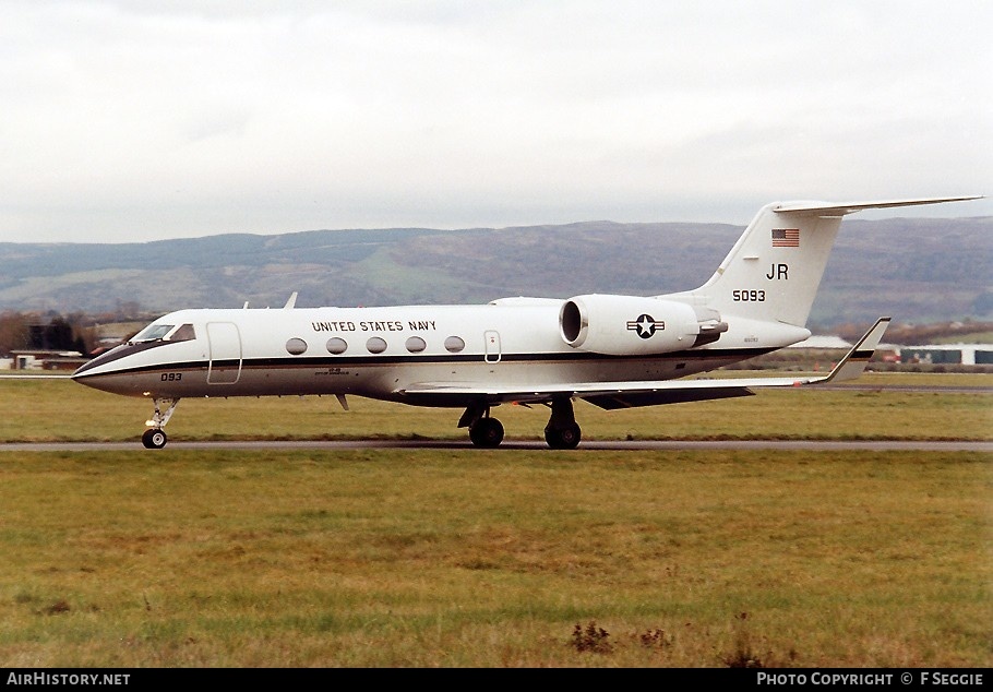 Aircraft Photo of 165093 | Gulfstream Aerospace C-20G Gulfstream IV (G-IV) | USA - Navy | AirHistory.net #61884