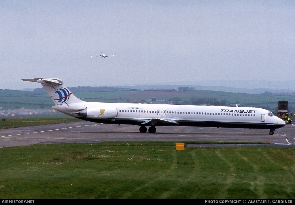 Aircraft Photo of SE-RBI | McDonnell Douglas MD-83 (DC-9-83) | Transjet Airways | AirHistory.net #61890