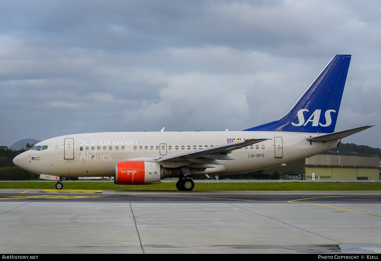 Aircraft Photo of LN-RPS | Boeing 737-683 | Scandinavian Airlines - SAS | AirHistory.net #61892