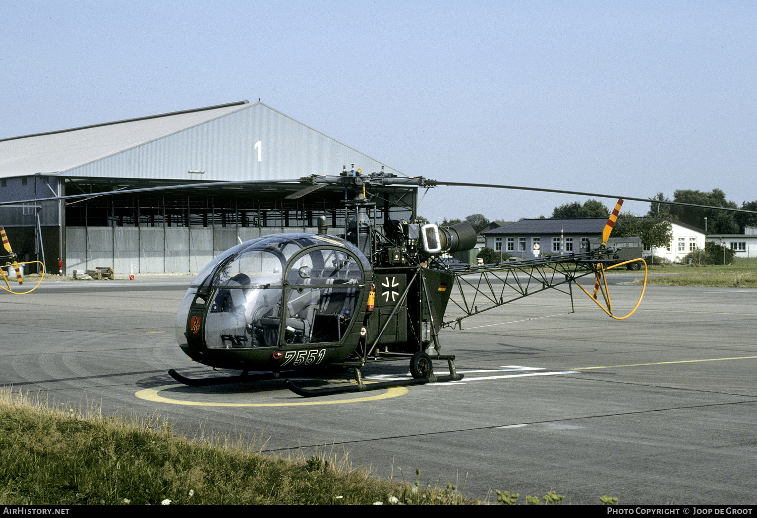 Aircraft Photo of 7551 | Sud SE-3130 Alouette II | Germany - Army | AirHistory.net #61915