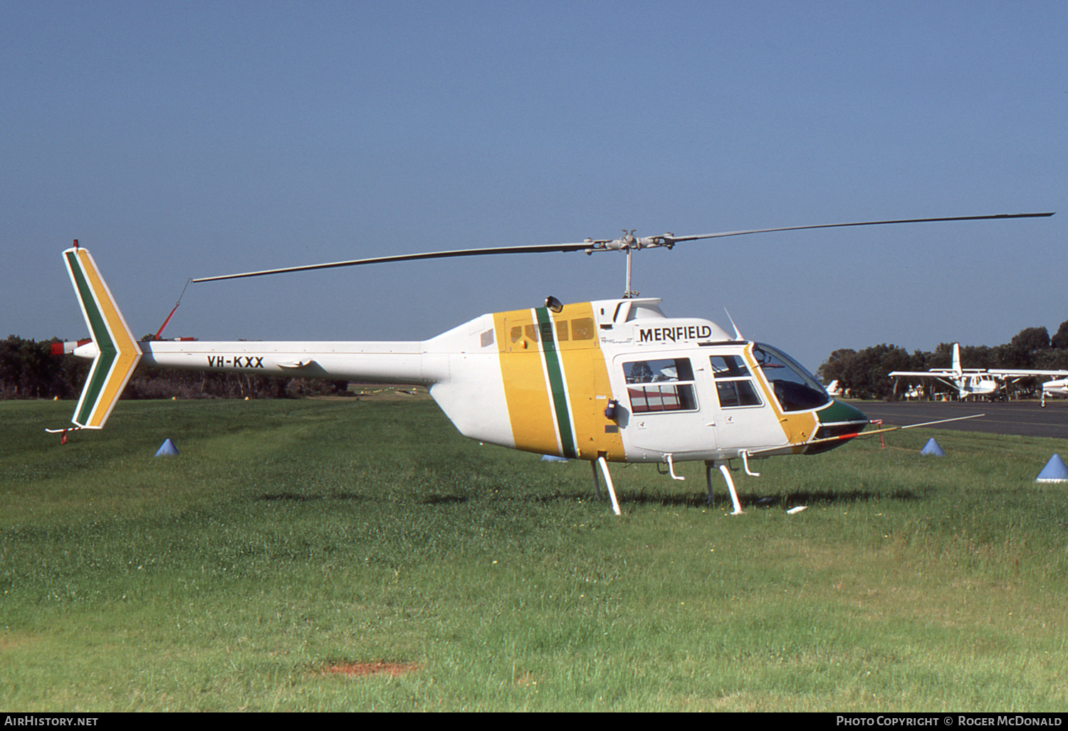 Aircraft Photo of VH-KXX | Bell 206B-3 JetRanger III | Merifield Helicopters | AirHistory.net #61920