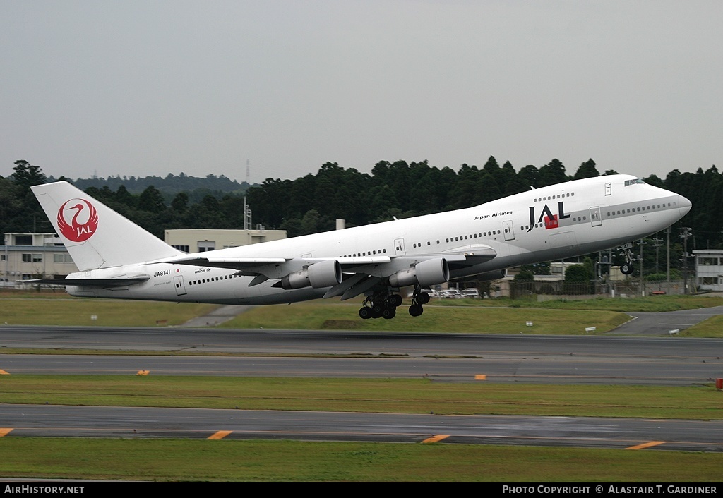 Aircraft Photo of JA8141 | Boeing 747-246B | Japan Airlines - JAL | AirHistory.net #61921
