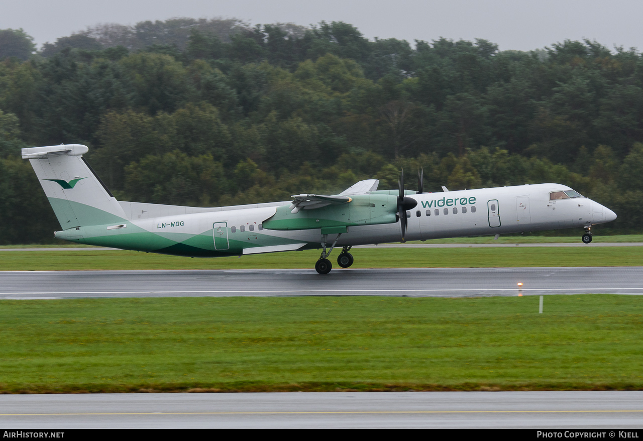 Aircraft Photo of LN-WDG | Bombardier DHC-8-402 Dash 8 | Widerøe | AirHistory.net #61930