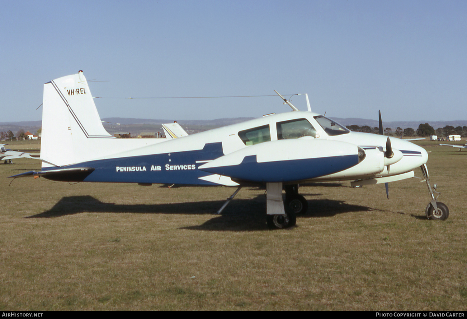 Aircraft Photo of VH-REL | Cessna 310B | Peninsula Air Services | AirHistory.net #61931