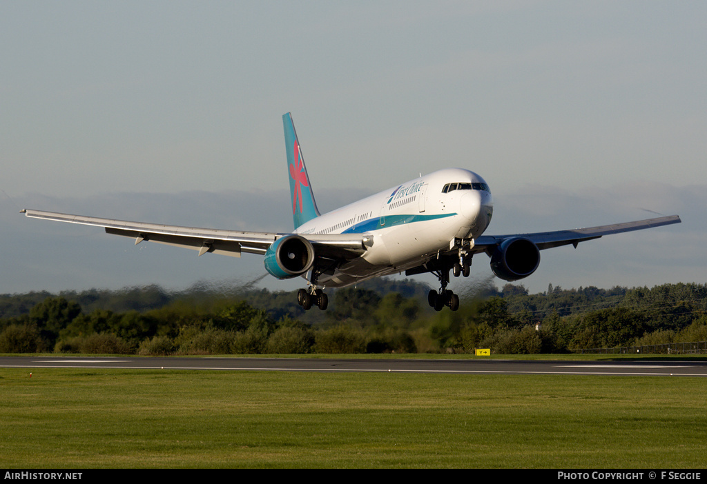 Aircraft Photo of G-PJLO | Boeing 767-35E/ER | First Choice Airways | AirHistory.net #61938
