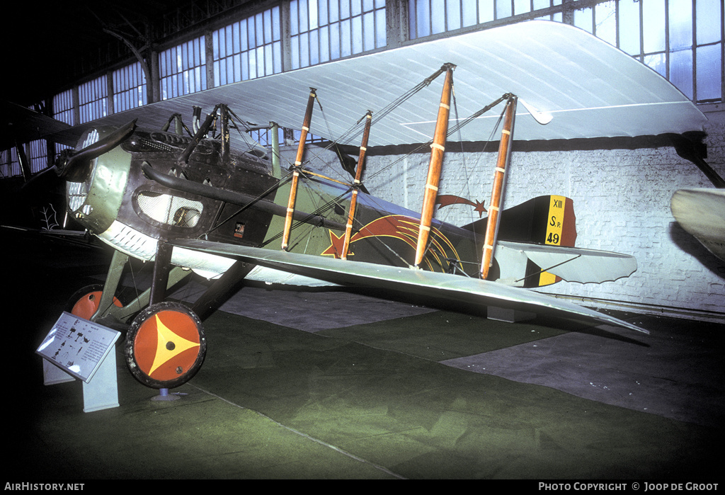 Aircraft Photo of SP-49 | SPAD S-XIII C1 | Belgium - Air Force | AirHistory.net #61941