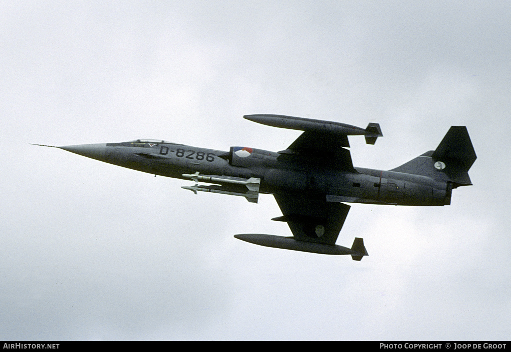 Aircraft Photo of D-8286 | Lockheed F-104G Starfighter | Netherlands - Air Force | AirHistory.net #61954