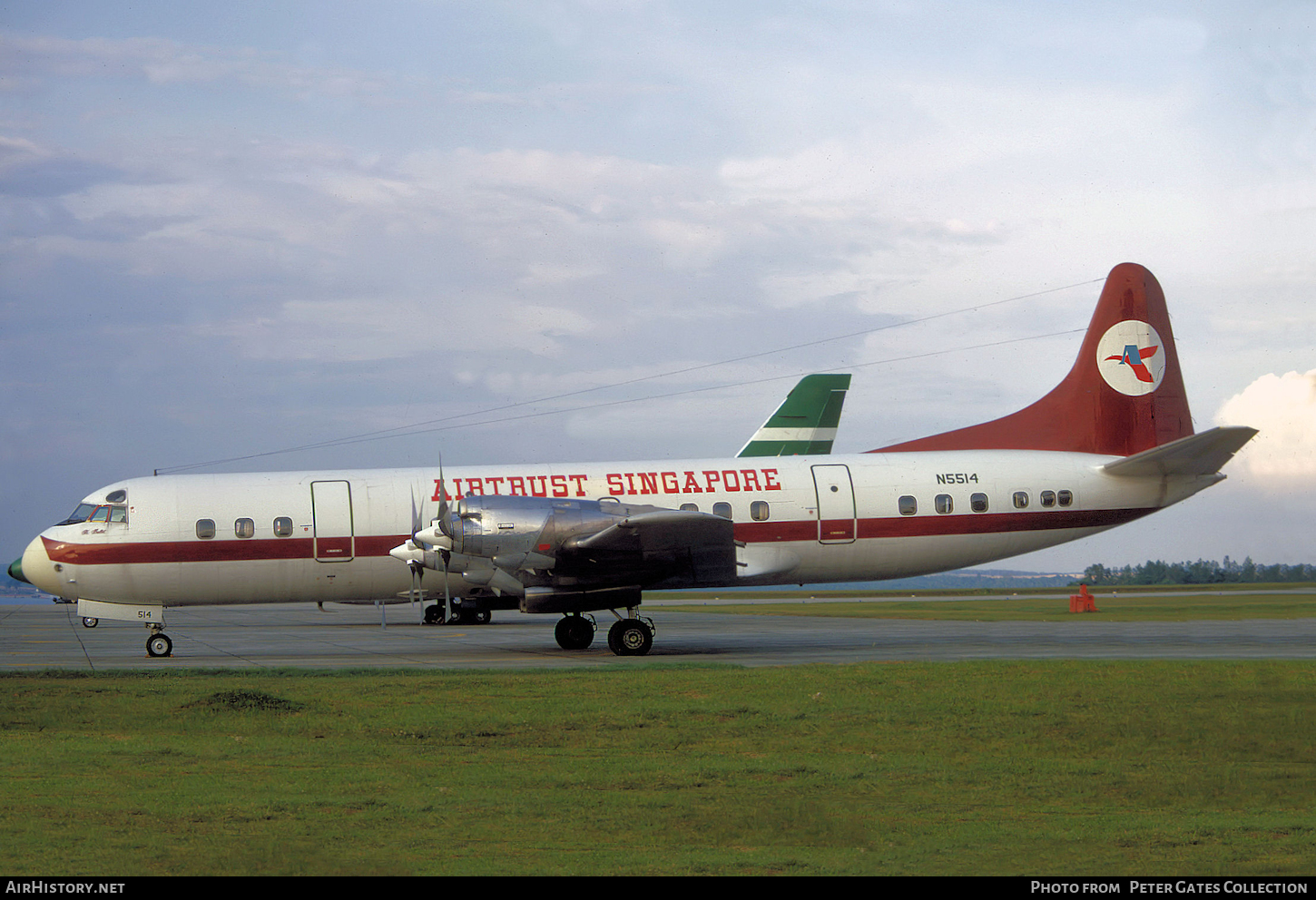 Aircraft Photo of N5514 | Lockheed L-188A Electra | Airtrust Singapore | AirHistory.net #61955