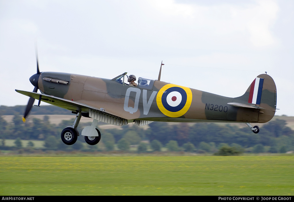 Aircraft Photo of G-CFGJ / N3200 | Supermarine 300 Spitfire Mk1A | UK - Air Force | AirHistory.net #61958