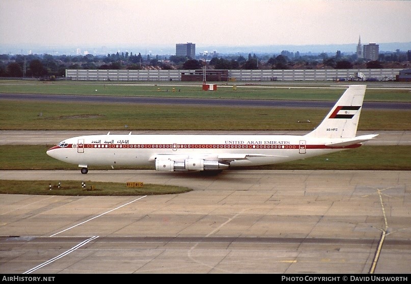Aircraft Photo of A6-HPZ | Boeing 707-3L6B | United Arab Emirates Government | AirHistory.net #61960
