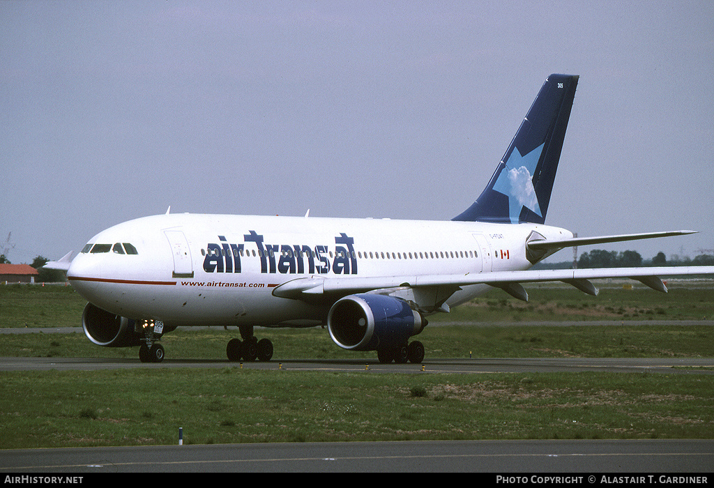 Aircraft Photo of C-FDAT | Airbus A310-308 | Air Transat | AirHistory.net #61964
