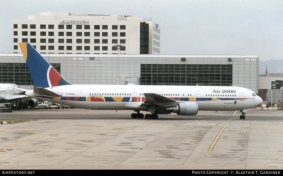 Aircraft Photo of G-OOAN | Boeing 767-39H/ER | Air 2000 | AirHistory.net #61975
