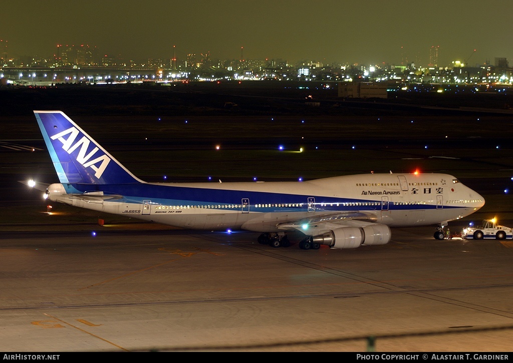 Aircraft Photo of JA8959 | Boeing 747-481D | All Nippon Airways - ANA | AirHistory.net #61982