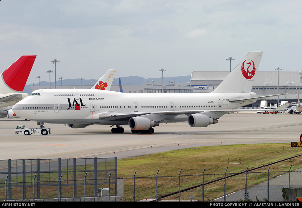Aircraft Photo of JA8902 | Boeing 747-446 | Japan Airlines - JAL | AirHistory.net #61984